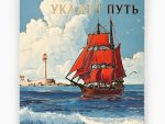 Открытка «Алые паруса», тиснение, 12 х 18 см, 10 шт/уп, 10894414