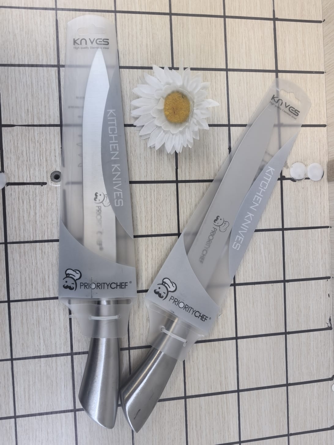 Нож кухонный цельнометалл.нерж. 20 см Kitchen knives