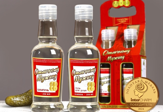 Набор "Отличному мужику", гель д/душа и шампунь 2х250 мл 10070984