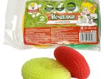 Мочалка Умничка пластик 2 шт 30 шт/уп CGN12-301