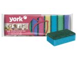 Губка д/посуды  Йорк 10 шт 60 шт/уп.