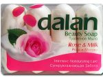 Далан мыло Бьюти  (4*90 гр) Роза и Молоко 20 шт/уп