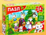 Пазл 24 эл. " Волк и семеро козлят " 7984245