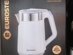 Чайник электрич. Eurostek  1,8 л 1.5кВТ 2-х слойный корпус белый EEK-2025