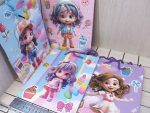 Пакет Подарочный бумаж. для Девочек с апликацией 18*23  40шт/уп