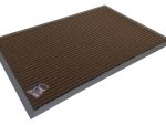 Коврик влаговпитывающий Ребристый 40*60*8 мм Коричневый 10 шт/уп Т202/2