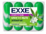 Крем+мыло EXXE 1+1 "Зеленый чай" 4шт*75 г  (ЗЕЛЕНОЕ) 12 шт/уп