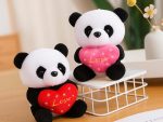 Мягкая игрушка Панда с сердцем "Love", 20см, 2 вида в ассорти. [цена за шт.] (1437-8)