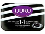 Мыло Дуру 1+1 крем+ Актив.уголь 80 гр 24 шт/у