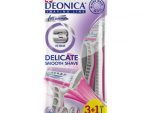 Deonica Women Одноразовый Станок 3 лезвия 3+1 10 шт/уп