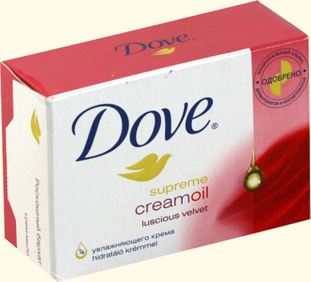 Дав мыло 135 гр. Luscious velvet Роскошный бархат ( без перевода ) 48 шт/уп