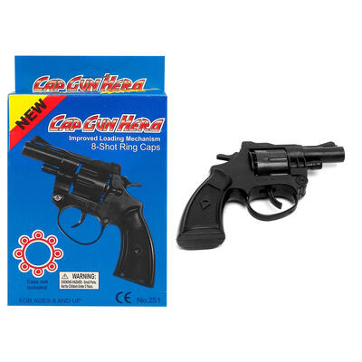 Пистолет для пистонов Револьвер (на 8 пистонов) (NO.251)