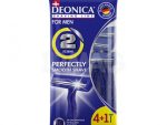 Deonica MEN Одноразовый Станок 2 лезвия Стандарт 5 шт  10 шт/уп