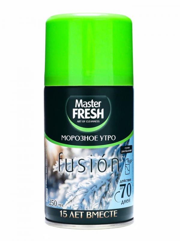 Мастер ФРЕШ Сменный баллон Морозное утро осв. воздуха 250 мл 12 шт/уп