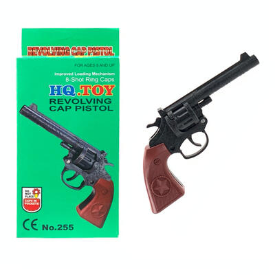 Пистолет для пистонов Револьвер "Вестерн" (на 8 пистонов) (NO.255)