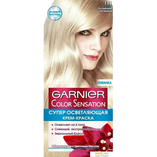 111 Гаренье Color Sensation Платиновый ультра блонд 12 шт/уп