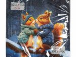 НГ Салфетка "Новая линия" FRESCO  Зимние белочки 2-сл 20 л 33*33 см 20 шт/уп