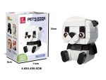 Конструктор JIE STAR Pets Eden: Панда, 105 дет. (58012-3)