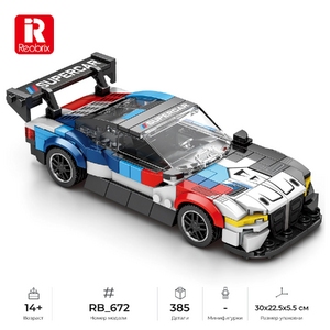 Конструктор лего авто REOBRIX Technologie: BMW M4 GT3 (1:24), 385 дет. (RB_672)