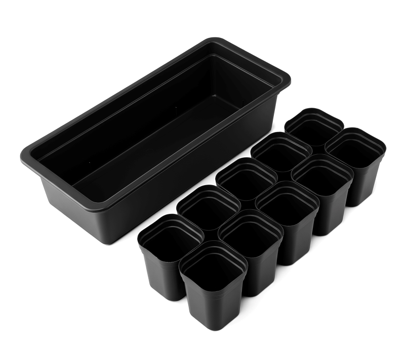 Набор для рассады Весна 10 стаканов на поддоне ) 14 шт/уп НК