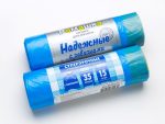 Пакет д/мусора Надежные ПСД 35 л/15 шт с завязками (Синие) 18 мкм 30 шт/уп В30351512