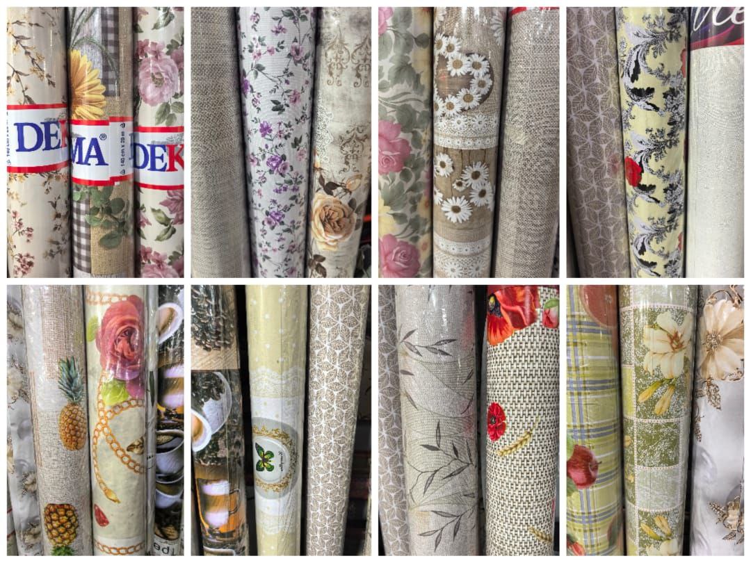 Клеенка Премиум  на тканевой основе  рулон  НАБИ ТРЕЙД 140*20 м