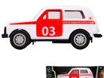 Машина инерц. Скорая помощь Young Racer 1501A-254YS металл. в коробк16 х 7 х 6 см 438-720