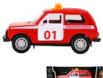 Машина инерц  Пожарная Охрана Young Racer 1501A-252YS металл. в коробк16 х 7 х 6 см 438-714