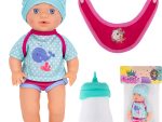 Пупс Miss Kapriz с бутылкой  MK2278K-30C 30 см. с аксесс. в пак23,5 х 45 х 10 см 907-429