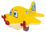 Самолет КРОКОТАМ желтый С-20694 /60 размер 17 х 10 х 17 см 401-272