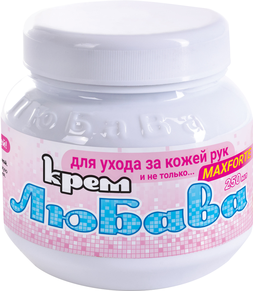 Любава MAXFORTE крем 250 мл с ионами Сереба 24 шт/уп