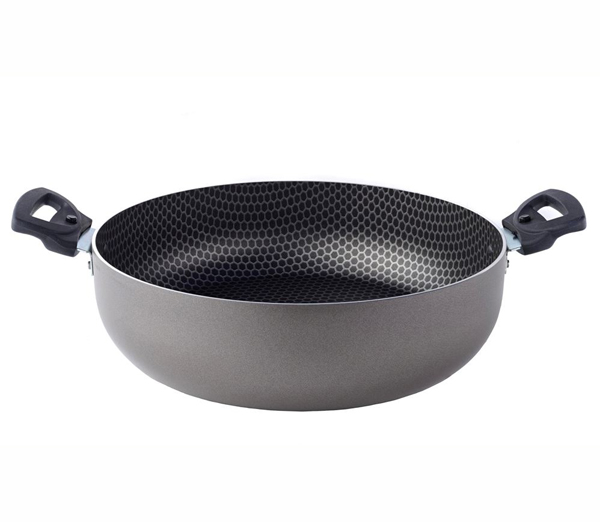 Жаровня антипригар Д-260 2-е ручки Scovo Diskovery глубокая с крышой СД-010 6 шт/кор.