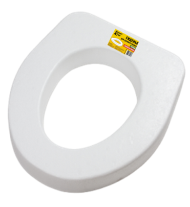 Сиденье для дачного туалета теплое пенопластовое "Домашний Сундук" 6 шт/уп ДС-381