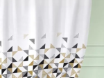 Штора для ванной 180*180 см Геометрия ПВД 35 мкм 20 шт/уп