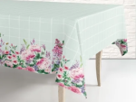 Скатерть Мятное Утро 120*180 см 35 мкм ПВД 50 шт/уп