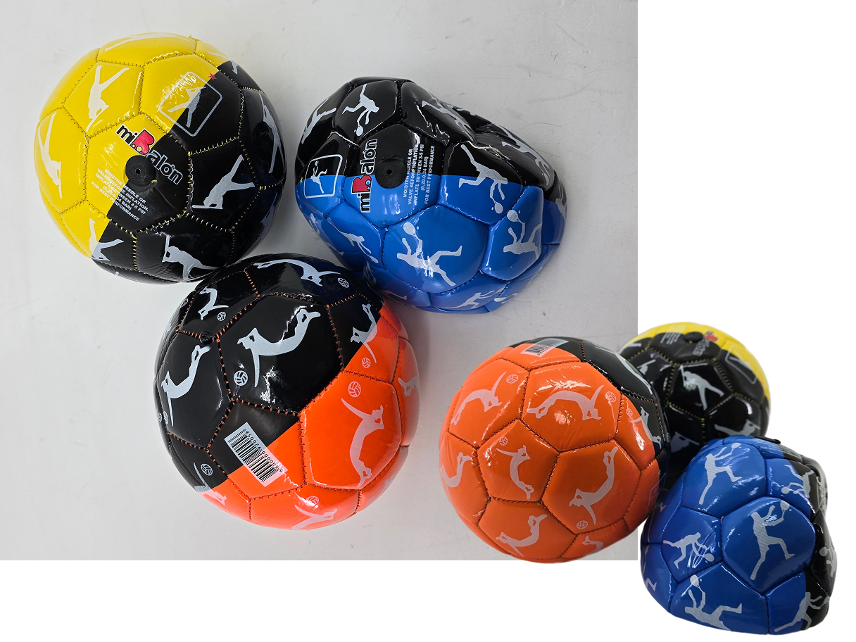 Мяч футбольный размер 2 PVC 4 цв. G2-18/143628