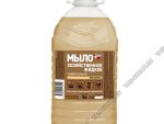 Мыло хозяйственное Золушка жидкое 5 л без запаха ПЭТ 4 щт/уп